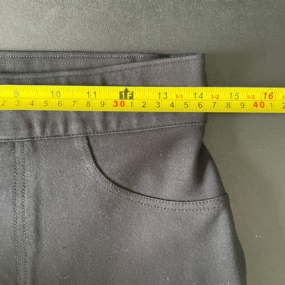 Spanx The Perfect Pant Slim Ankle Size M Black Ponte Pull On Trousers - Picture 6 of 8